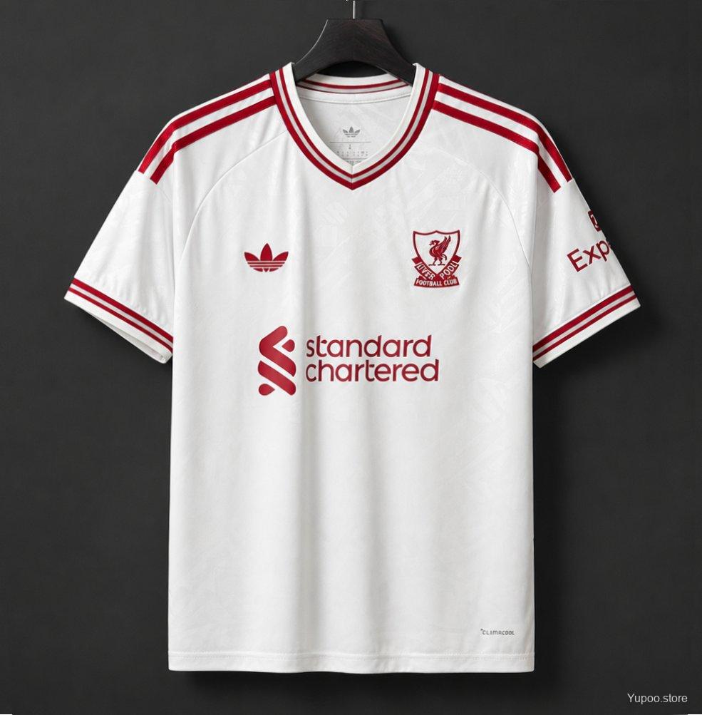 Liverpool 2026/27 VISITANTE MANGA CORTA VERSION FAN